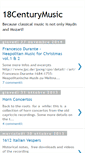 Mobile Screenshot of 18centurymusic.blogspot.com