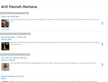 Tablet Screenshot of anti-hannahmontana.blogspot.com