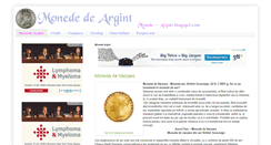 Desktop Screenshot of monede-argint.blogspot.com