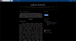 Desktop Screenshot of ahmad-widodo.blogspot.com