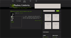 Desktop Screenshot of playboycelebrity.blogspot.com