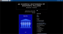 Desktop Screenshot of europaibiztonsag.blogspot.com