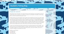 Desktop Screenshot of duckbillfishing.blogspot.com