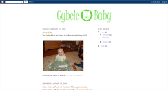 Desktop Screenshot of cybelebaby.blogspot.com