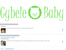 Tablet Screenshot of cybelebaby.blogspot.com