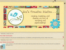 Tablet Screenshot of jenscreationstation.blogspot.com