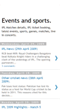 Mobile Screenshot of eventsandsports.blogspot.com