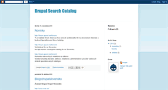 Desktop Screenshot of drupalsearchcatalog.blogspot.com