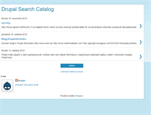 Tablet Screenshot of drupalsearchcatalog.blogspot.com