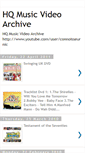 Mobile Screenshot of hqmusicvideoarchive.blogspot.com