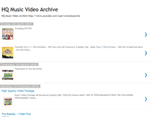 Tablet Screenshot of hqmusicvideoarchive.blogspot.com