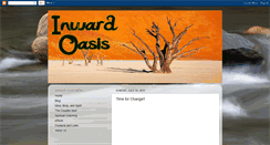 Desktop Screenshot of inwardoasisblog.blogspot.com