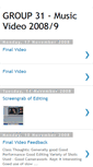 Mobile Screenshot of 31musicvideo08.blogspot.com