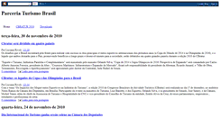 Desktop Screenshot of parceriaturismobrasil.blogspot.com