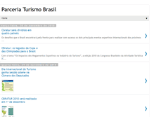 Tablet Screenshot of parceriaturismobrasil.blogspot.com