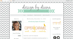 Desktop Screenshot of designbydiana.blogspot.com