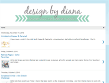 Tablet Screenshot of designbydiana.blogspot.com