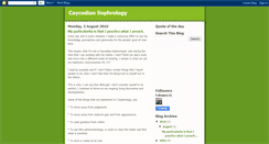 Desktop Screenshot of caycediansophrology.blogspot.com