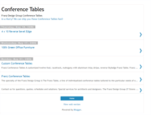 Tablet Screenshot of conferencetables.blogspot.com