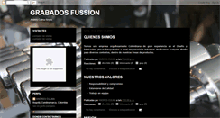 Desktop Screenshot of grabadosfussion.blogspot.com