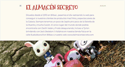 Desktop Screenshot of el-almacen-secreto.blogspot.com