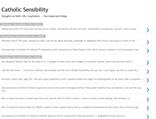 Tablet Screenshot of catholicsensibility.blogspot.com