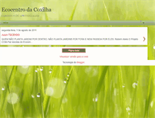 Tablet Screenshot of ecocentrodacoxilha.blogspot.com