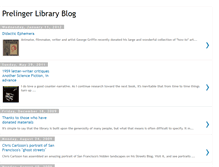 Tablet Screenshot of prelingerlibrary.blogspot.com