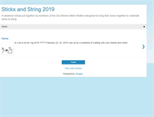 Tablet Screenshot of dmsticksandstring.blogspot.com