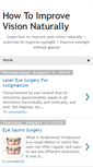 Mobile Screenshot of howtoimprovevisionnaturally.blogspot.com