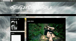 Desktop Screenshot of oscuratodalsole.blogspot.com