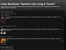 Tablet Screenshot of barefooturbanliving.blogspot.com
