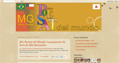 Desktop Screenshot of mgpoetasdelmundo.blogspot.com