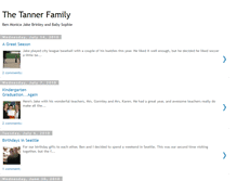 Tablet Screenshot of bentannerfamily.blogspot.com