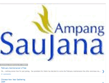 Tablet Screenshot of ampangsaujana.blogspot.com