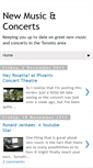 Mobile Screenshot of newmusicandconcerts.blogspot.com
