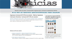 Desktop Screenshot of noticiadorio.blogspot.com