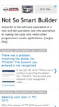 Mobile Screenshot of notsosmartbuilder.blogspot.com