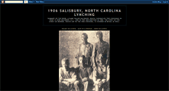 Desktop Screenshot of 1906lynching.blogspot.com