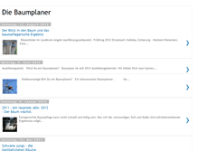 Tablet Screenshot of baumplan.blogspot.com