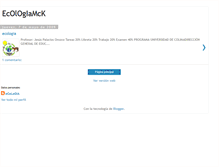 Tablet Screenshot of mck-ecologia.blogspot.com