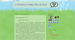 Desktop Screenshot of conversasobrepsicologia.blogspot.com