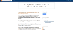 Desktop Screenshot of manifcretail18fevrier.blogspot.com