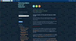 Desktop Screenshot of bilimteknolojiler.blogspot.com