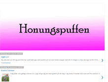 Tablet Screenshot of honungspuffen.blogspot.com