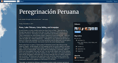 Desktop Screenshot of markwilkinsonperu.blogspot.com