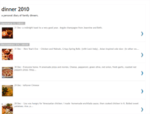 Tablet Screenshot of dinner2010.blogspot.com