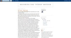 Desktop Screenshot of becomingtheothermother.blogspot.com