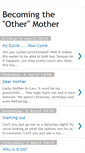 Mobile Screenshot of becomingtheothermother.blogspot.com