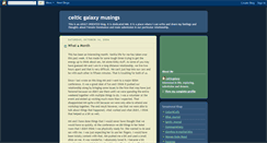 Desktop Screenshot of celticgalaxy.blogspot.com